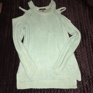 Mint green Knit sweater
